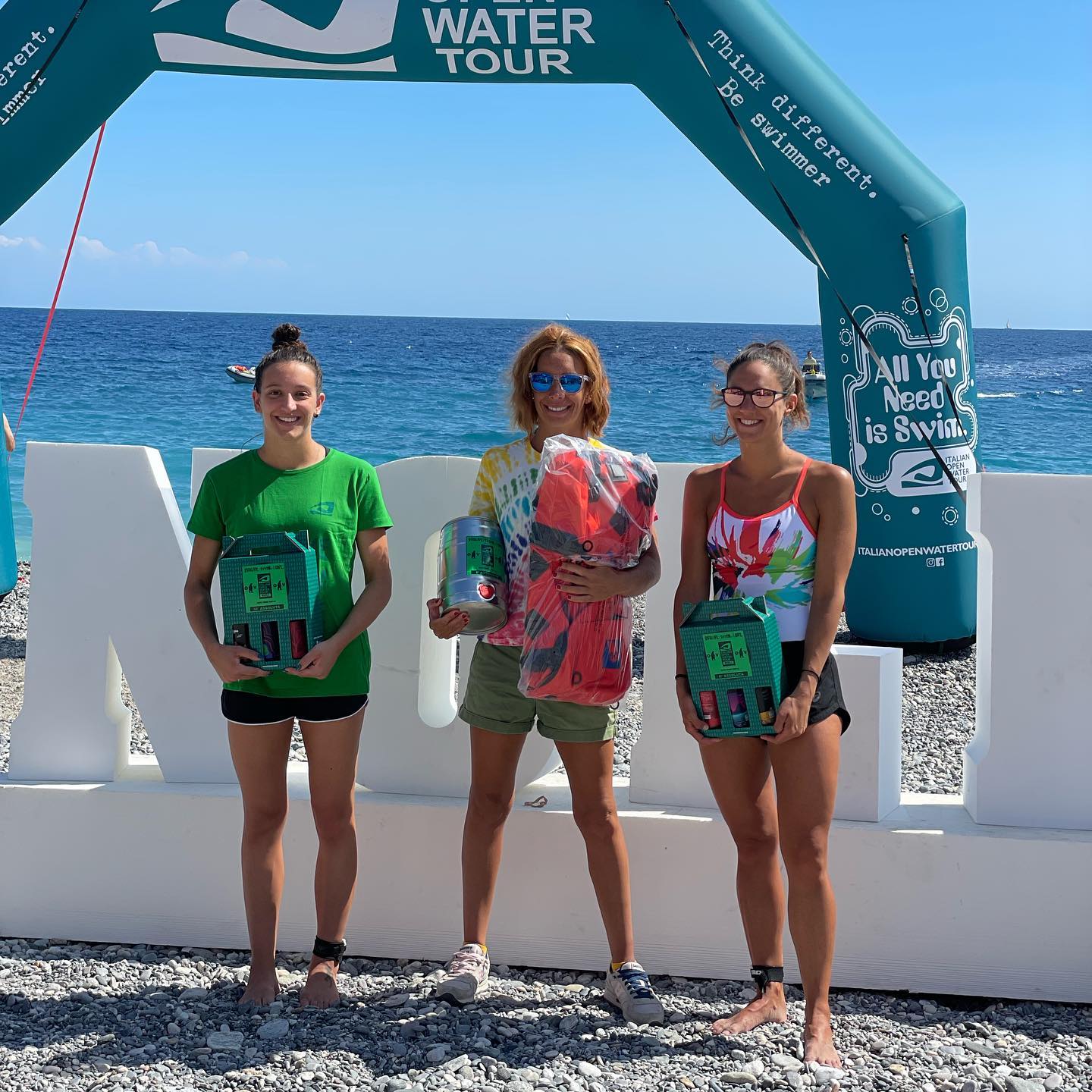 Italian Open Water Tour a Noli: la Hard Swim - Foto, Photogallery