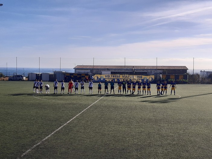 Calcio. Eccellenza: la Voltrese scappa, l'Albenga la riacciuffa nel secondo tempo: l'anticipo del &quot;San Carlo&quot; finisce 2-2