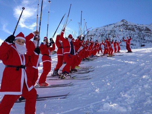 Sport Invernali: ad Artesina arriva anche Babbo Natale