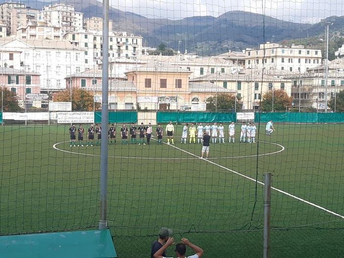 Calcio. Prima Categoria B: l'Olimpic scappa, l'Albissole lo riacciuffa nella ripresa, il primo anticipo di giornata finisce 2-2