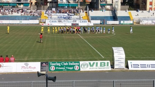 Calcio, il derby del ponente non delude le attese: Savona-Sanremese termina con un pirotecnico ed emozionante 2-2