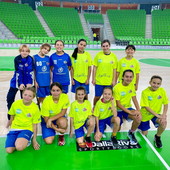 Pallacanestro: esperienza da ricordare per le girls dell'Olimpia Arma Taggia, allenamento a Genova con l'Italbasket (Foto)