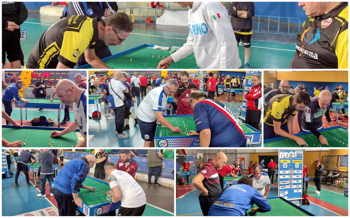 Subbuteo: il Master Sanremo secondo in classifica dopo il girone d'andata del campionato di Serie B (Foto)