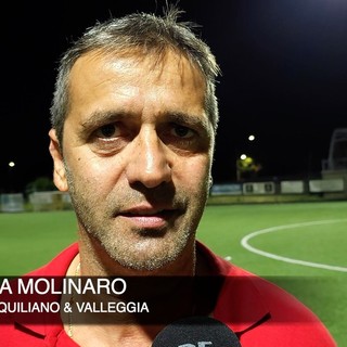 Calcio, Quiliano &amp; Valleggia. Molinaro senza ipocrisie: &quot;Non far bene con questa rosa sarebbe un fallimento. Ho buoni segnali, ma guai a rilassarsi&quot; (VIDEO)