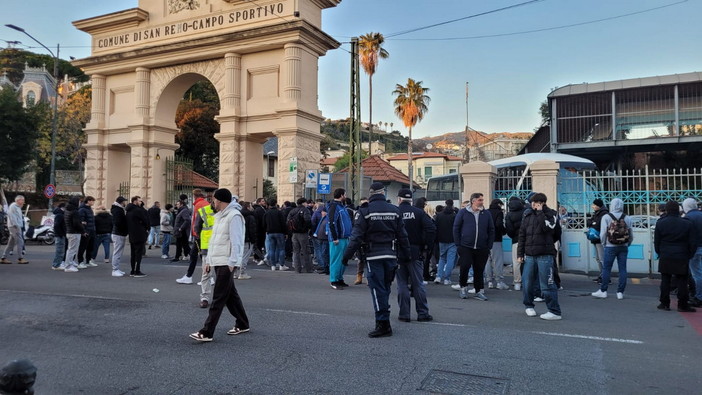 Due Daspo dalla Questura per incontri a Sanremo: colpito un tifoso savonese per due anni e uno matuziano per un anno