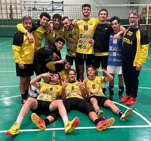 Pallavolo: nuova netta vittoria per la Grafiche Amadeo maschile in Serie C, 3-0 al Colombo Genova