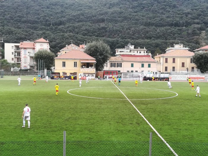 Calcio, Eccellenza. Alla Rivarolese basta Romei, Finale impreciso e sconfitto 1-0