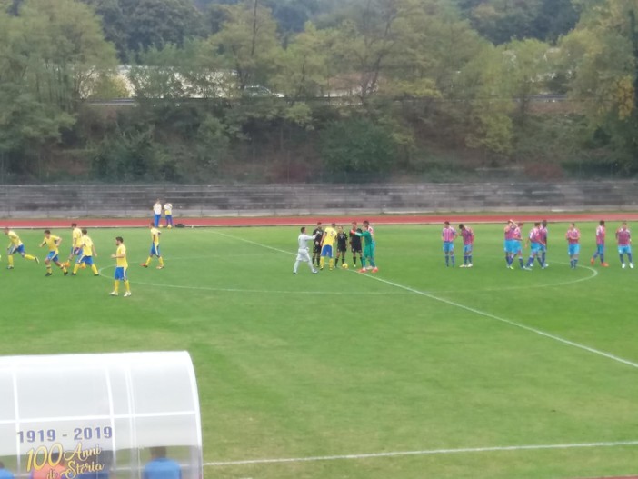 Eccellenza, la Cairese impatta con il Molassana: 1-1 al Cesare Brin