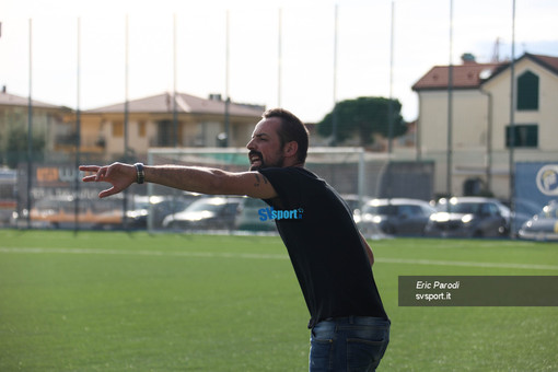 Calcio, Pietra Ligure. Prima vittoria in campionato per Cocco: &quot;Rispettavamo l'Arenzano, oggi abbiamo avuto più lucidità&quot; (VIDEO)