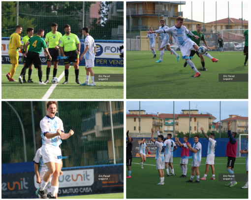 Calcio. Eccellenza. Tre punti ritrovati in casa Pietra Ligure con la punizione di Anich: tutti gli scatti della gara con l'Athletic (FOTOGALLERY)