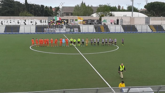 Calcio, Eccellenza. L'Albenga non sbaglia il primo match point, la Sammargheritese non passa: al &quot;Riva&quot; è 2-0