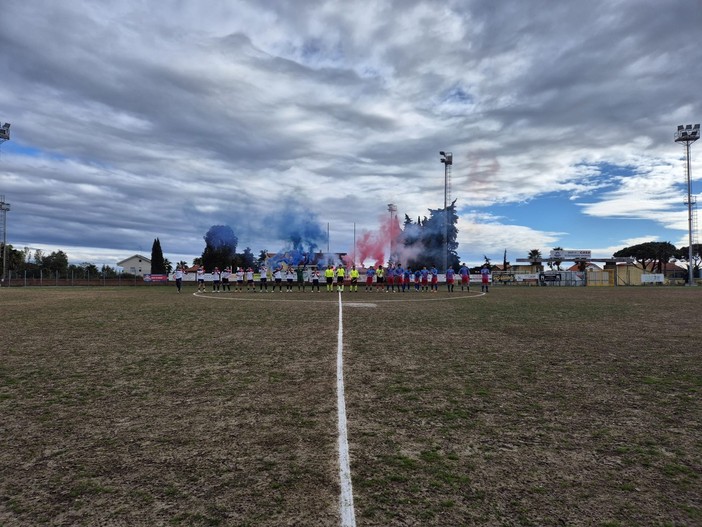 Calcio, Eccellenza. Il Molassana sfiora la beffa, ci pensa Cargiolli a portare almeno un punto alla San Francesco Loano: pareggio amaro per la squadra di Cattardico