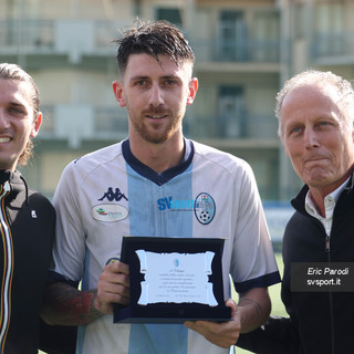 Calcio, Pietra Ligure. Filippo Pili cento volte biancoceleste: &quot;Simbolo e anima della nostra società&quot;