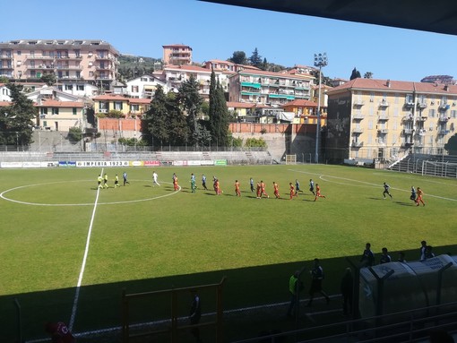 Calcio, Eccellenza. L'Imperia non sbaglia, Finale al tappeto 2-0