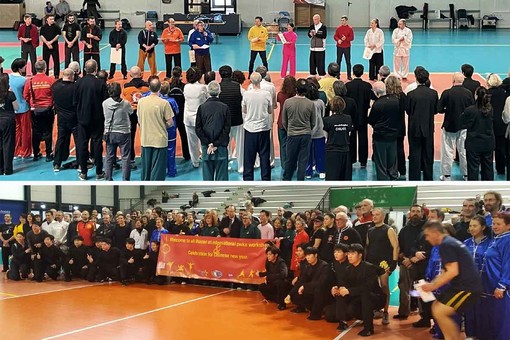 La Scuola Kung Fu Touei Chou Finale Ligure al raduno tecnico nazionale “PWKA Wushu International Workshop” di Milano