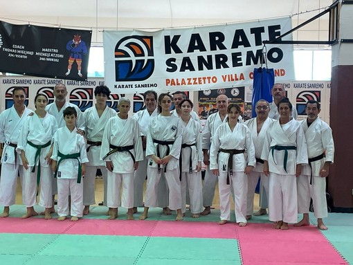 Arti Marziali: grande successo per l'ultimo seminario del 2024 organizzato dalla Karate Sanremo