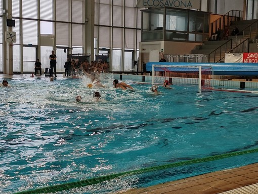 Pallanuoto, la R.N. Savona passa con l'Academy Olympic Roma: Rizzo trascina i biancorossi che vincono 15-9