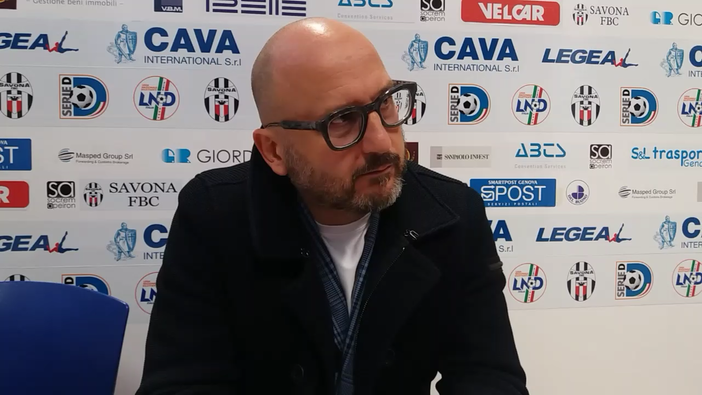 Calcio. Savona fuori dai playoff, il presidente Cavaliere dopo il ko con il Ligorna: &quot;Dispiace perdere così. Il futuro di Grandoni? A breve valuteremo tutto&quot; (VIDEO)