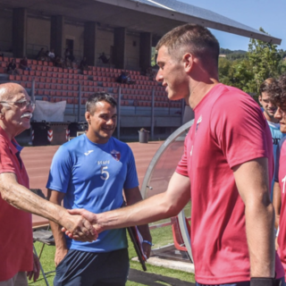 Calcio. Il presidente Tarabotto riabbraccia il suo Vado: &quot;Impressionato dai nostri giovani. Romairone? Chiedete al ds!&quot; (VIDEO)