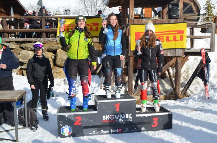 Vivian Petrini, prima nello slalom speciale