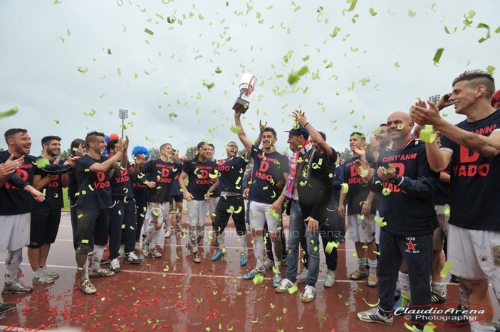 Calcio, la fotogallery della festa del Vado per l'approdo in Serie D