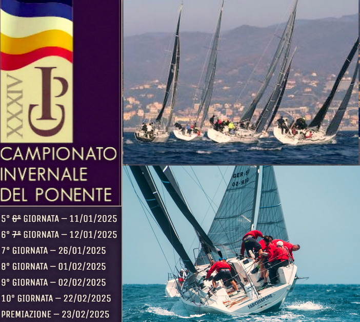 A Varazze un altro weekend di vela con il Campionato Invernale del Ponente