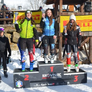 Vivian Petrini, prima nello slalom speciale