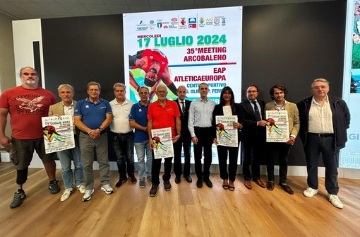Il Meeting Arcobaleno AtleticaEuropa arriva alla 35° edizione, presentato l'evento internazionale dell'&quot;Olmo - Ferro&quot;