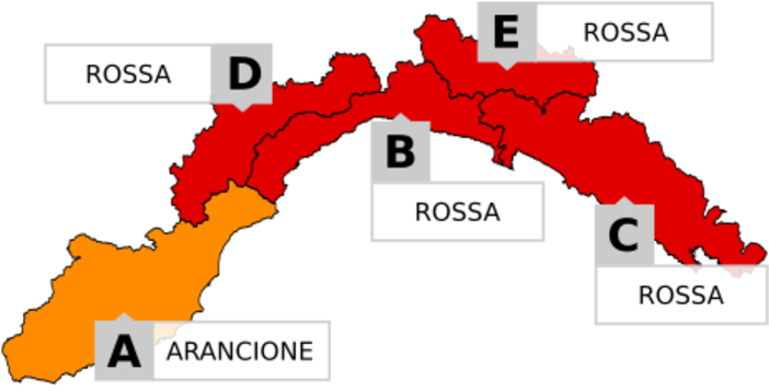 Calcio. Nuovo bollettino Arpal. Via libera per le partite odierne, ma domani sarà allerta rossa sul levante savonese e in Val Bormida