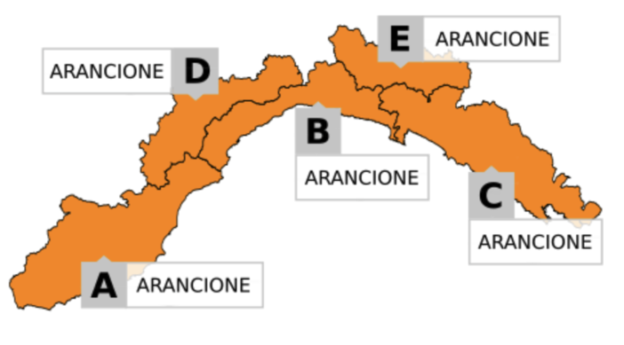 Allerta arancione prolungata: previsti temporali fino alle 15 di lunedì