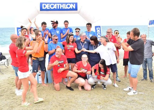 Bergeggi, Campionato Nazionale Acque Libere:  nella 5 km e nel mezzo miglio nautico la riviera di ponente incorona 9 atleti liguri