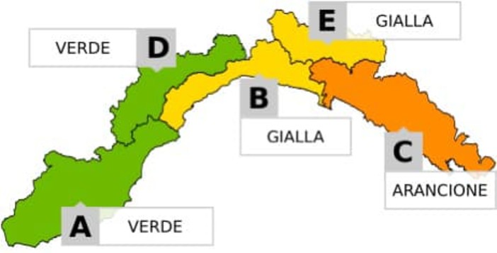 Ancora maltempo, scatta una nuova Allerta Meteo da parte di Arpal