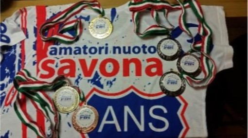 Ottime prestazioni dell’Amatori Nuoto Savona nelle ultime gare