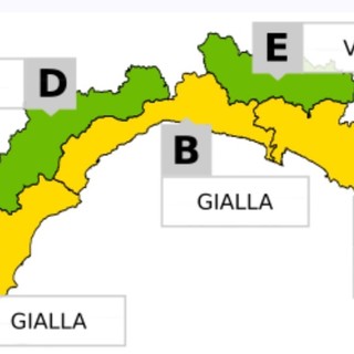 Outdoor. Attenzione all'attività all'aria aperta, allerta gialla fino alle 14