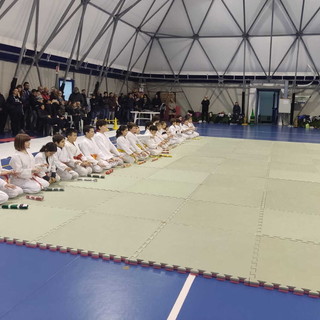 Arti marziali. Scuola Aikido di Finale Ligure, 24 bambini esaminati dai Maestri Giampaolo Cenisio e Roberto Vidimari