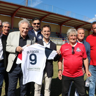 Calcio. Josè Altafini superstar all'Ellena, il bomber ospite d'onore nel match tra San Francesco e Rivasamba