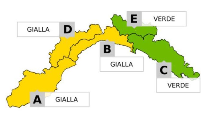 Allerta Meteo. Cuore della settimana denso di maltempo, emanato il livello giallo