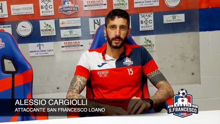 Calcio, San Francesco Loano. Che impatto per Cargiolli, subito una doppietta: &quot;Una grande accoglienza, andiamo avanti cosi!&quot; (VIDEO)