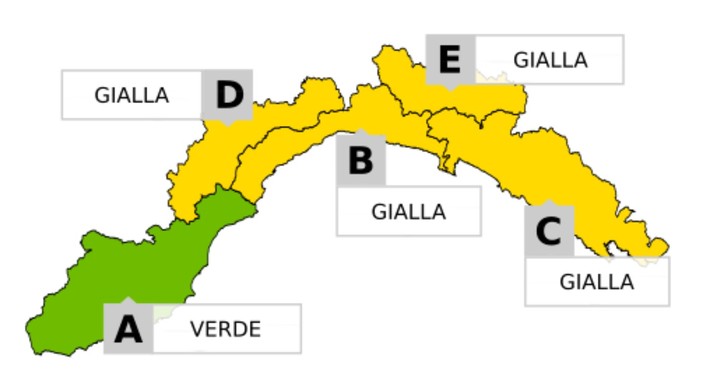 Calcio. Nuova fase di maltempo in arrivo, emanata l'allerta gialla