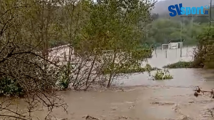 Maltempo. Esondato il Bormida, il &quot;Ponzo&quot; di Bragno totalmente allagato (VIDEO)