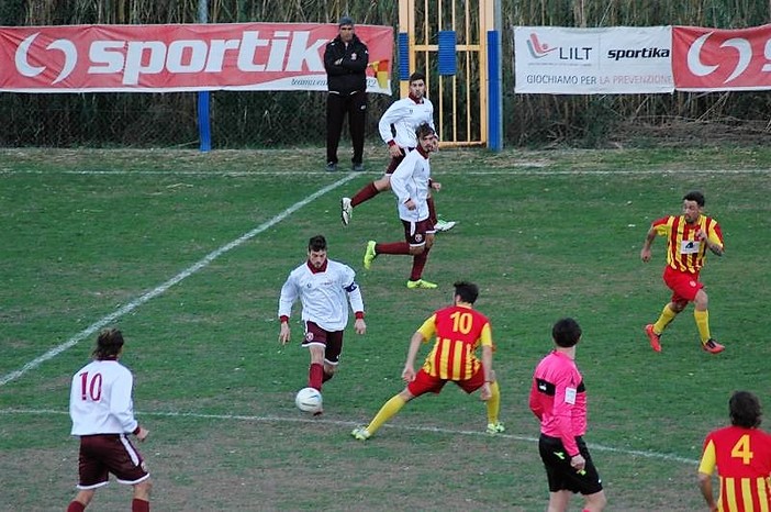 Calcio, Seconda Categoria: mille emozioni tra Borghetto e San Filippo Neri, i granata la spuntano 3-2