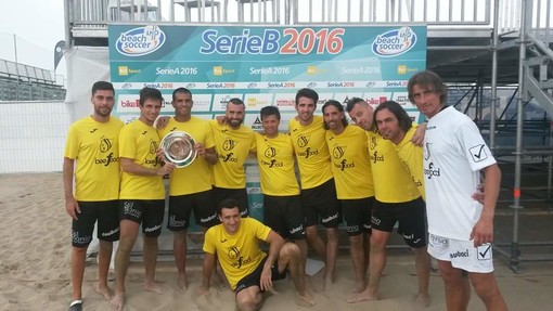 Finalmente Serie A per il Bragno Beach Soccer. Bomber Gandolfo: &quot;Notizia fantastica, ci siamo guadagnati la categoria sul campo&quot;