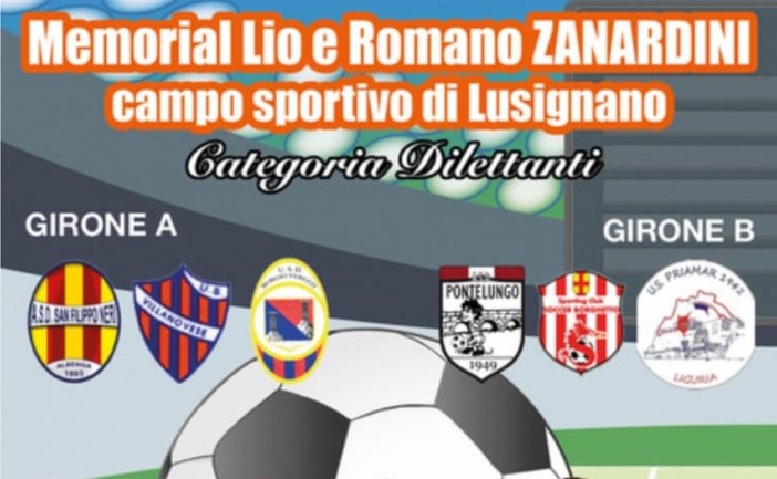 Calcio, Memorial Lio e Romano Zanardini: stasera San Filippo Neri - Villanovese e Pontelungo - Priamar