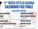 Secondo Trofeo Città di Albenga. Martedì partono i quarti di finale, ecco il programma