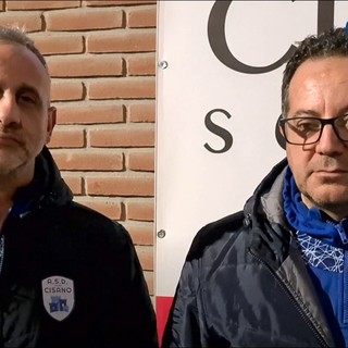 Calcio, Cisano. Punto d'oro in casa dell'Argentina Arma. I coach Pellegrino e Sportelli: &quot;Risultato figlio di una ritrovata coesione&quot; (VIDEO)