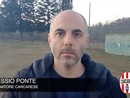 Calcio, Carcarese. Ponte commenta il ko di Bragno: &quot;Gara condizioanta dal terreno di gioco e dagli episodi. Un grazie ai nostri tifosi&quot; (VIDEO)