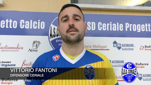 Calcio, Ceriale. Un punto per ripartire per Vittorio Fantoni. &quot;Il pari con il Pietra utile per il morale, ora chiudiamo la stagione dignitosamente&quot; (VIDEO)