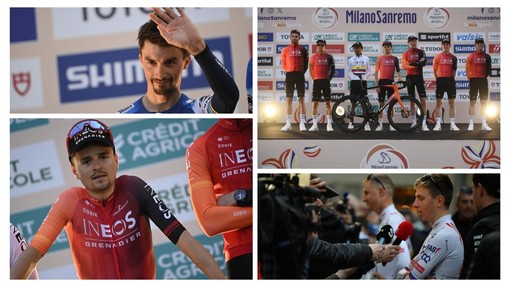 FOTONOTIZIA: Milano - Sanremo ecco la fotogallery delle squadre alla vigilia della Classicissima