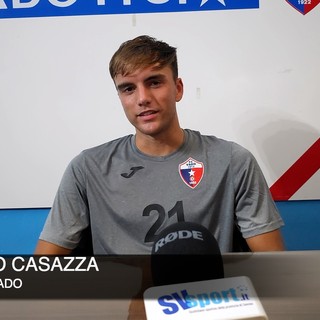 Calcio, Vado. Una nuova stagione in rossoblu per Lorenzo Casazza: &quot;Si lavora tanto, ma vogliamo essere pronti per l'esordio ufficiale&quot; (VIDEO)