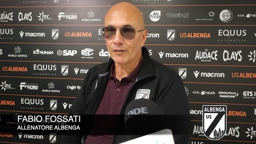 Calcio, Albenga. Fossati si gode un'altra domenica super dopo il 4-1 all'Alba: &quot;Fatto un partitone, ma è presto per l'euforia&quot; (VIDEO)